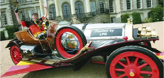 a picture of chitty chitty bang bang