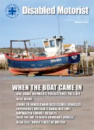 a picture of the front cover of the March magazine